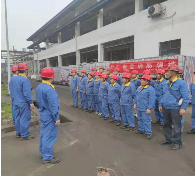 新能源材料分廠開展急救援演練活動