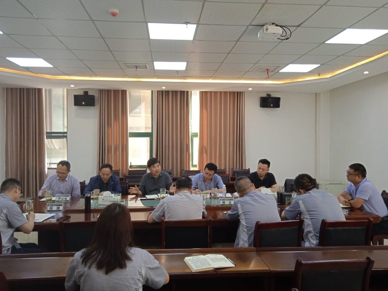 集團黨委書記、董事長趙震海一行到能礦錳業調研